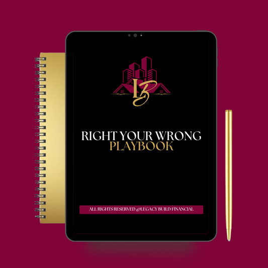Right Your Wrong Playbook